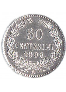 1898 - San Marino 50 Centesimi SPL